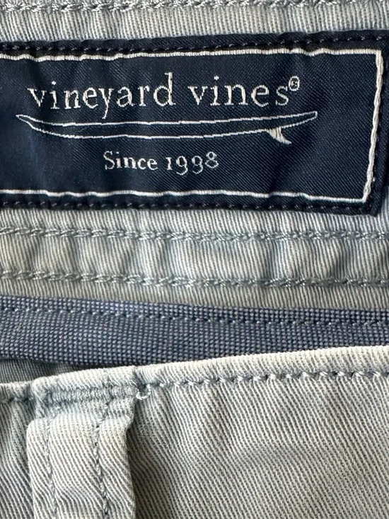 💐 Vineyard Vines Men's Island Shorts in Light Blue. Size 31 - Picture 4 of 4